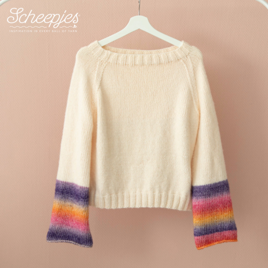 Patron Jersey Joyful Jumper de Scheepjes