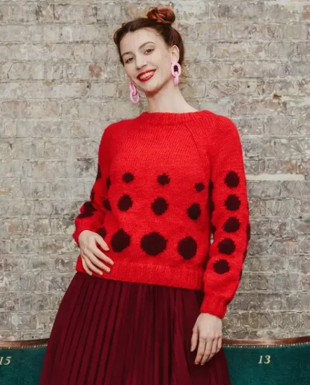 Patrón jersey Ladybird