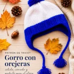 Patrón gorro a dos agujas